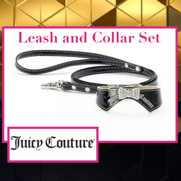 Juicy Couture Jewelry - 🐕 Juicy Couture BLING 💎 Collar and Leash Set
